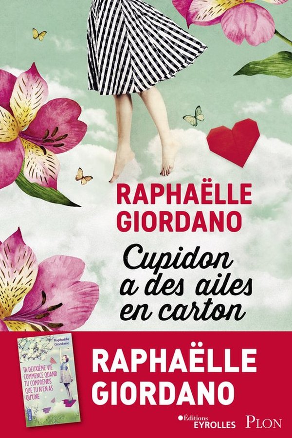 Couverture de Cupidon a des ailes en carton