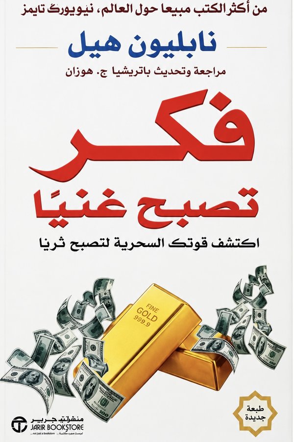 Couverture de فكر تصبح غنيًا