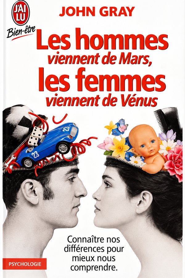 Couverture de Les hommes viennent de Mars, les femmes viennent de Vénus