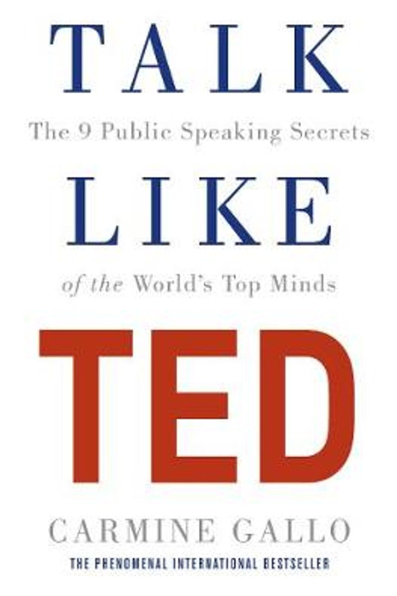 Couverture de Talk Like TED