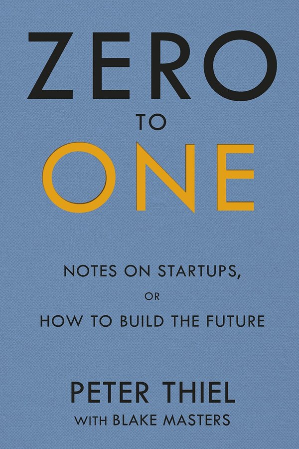 Couverture de Zero to One